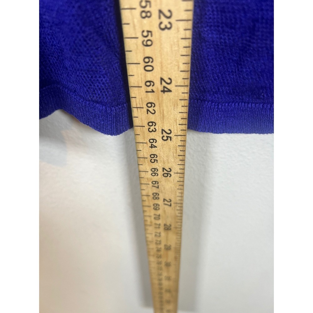 Eileen Fisher Womens Sweater 100% Organic Linen Blue Size L - Picture 5 of 7